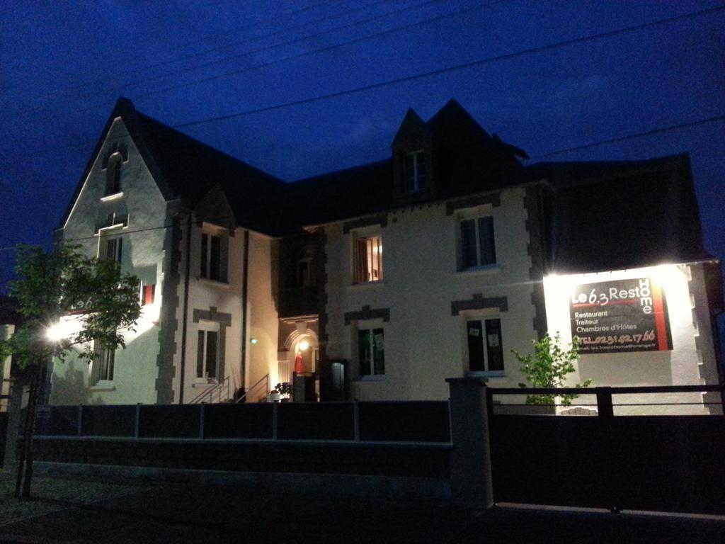 Hotel Le 6 3 Resto Home Port-en-Bessin-Huppain Ngoại thất bức ảnh